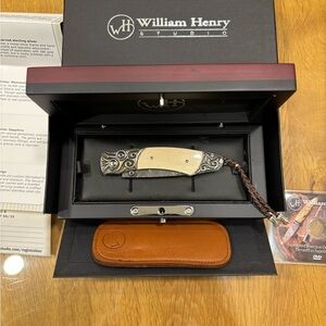 NWT~William Henry~ B12 AG8          ~ limited edition   Pocket Knife